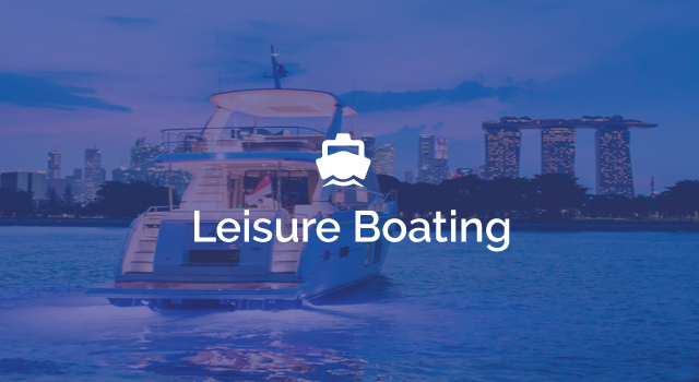 Leisure boating and pleasure crafts in Singapore boating marina bay sands