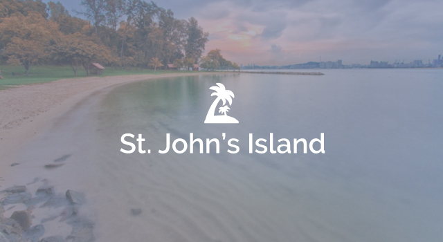 St John's Island - Pulau Sudong - Pulau Sarimbun - St Johns Island Singapore boating yachting location anchorage southern islands