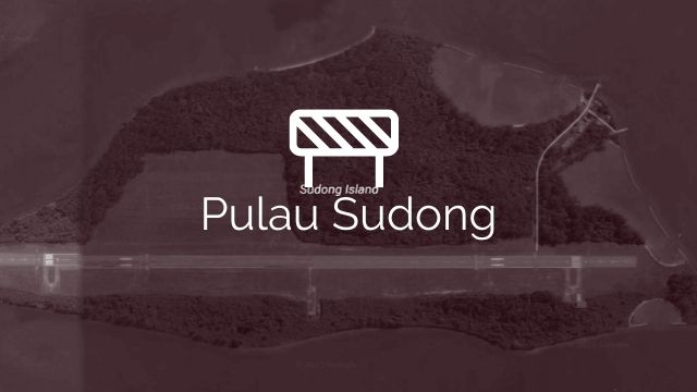 Pulau Sudong Live firing range area