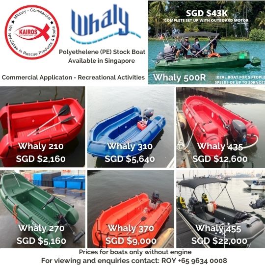 Kairos Boats Available in Singapore Best for boating around Singapore