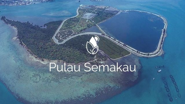 Pulau Semakau island trash coral reef reclaimed rich with marine life