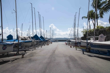 Raffles Marina berthing entrance yacht club hotel