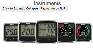 Raymarine by flir instruments singapore marine guide boats yachts