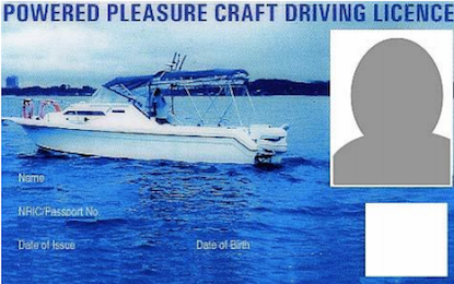 Singapore marine guide ppcdl powered pleasure craft drivers license