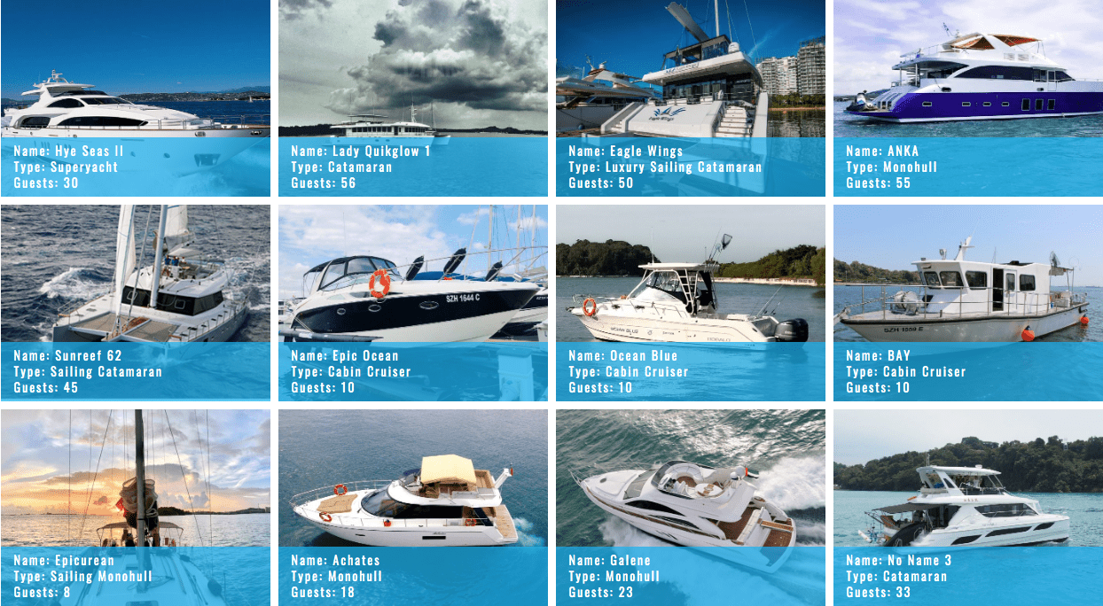 ONE15 Marina Sentosa Cove - luxury yachting boat charters