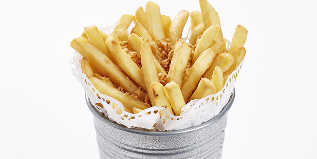 Raffles Marina - Marina Bistro indian chips fries