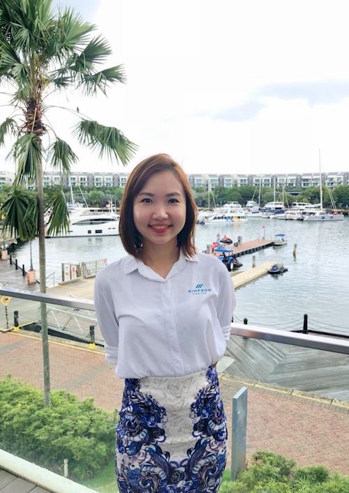 Pricilia Toh - Simpson Marine Women in Boating Singapore