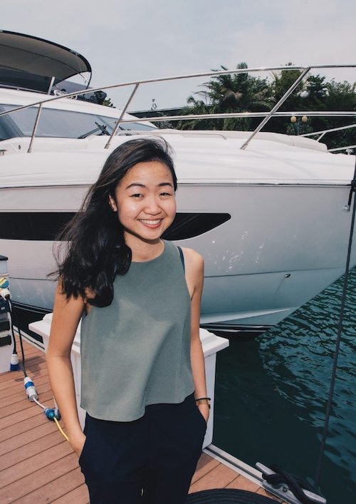 Rayna - Boat Lagoon Yachting Women in Boating Singapore