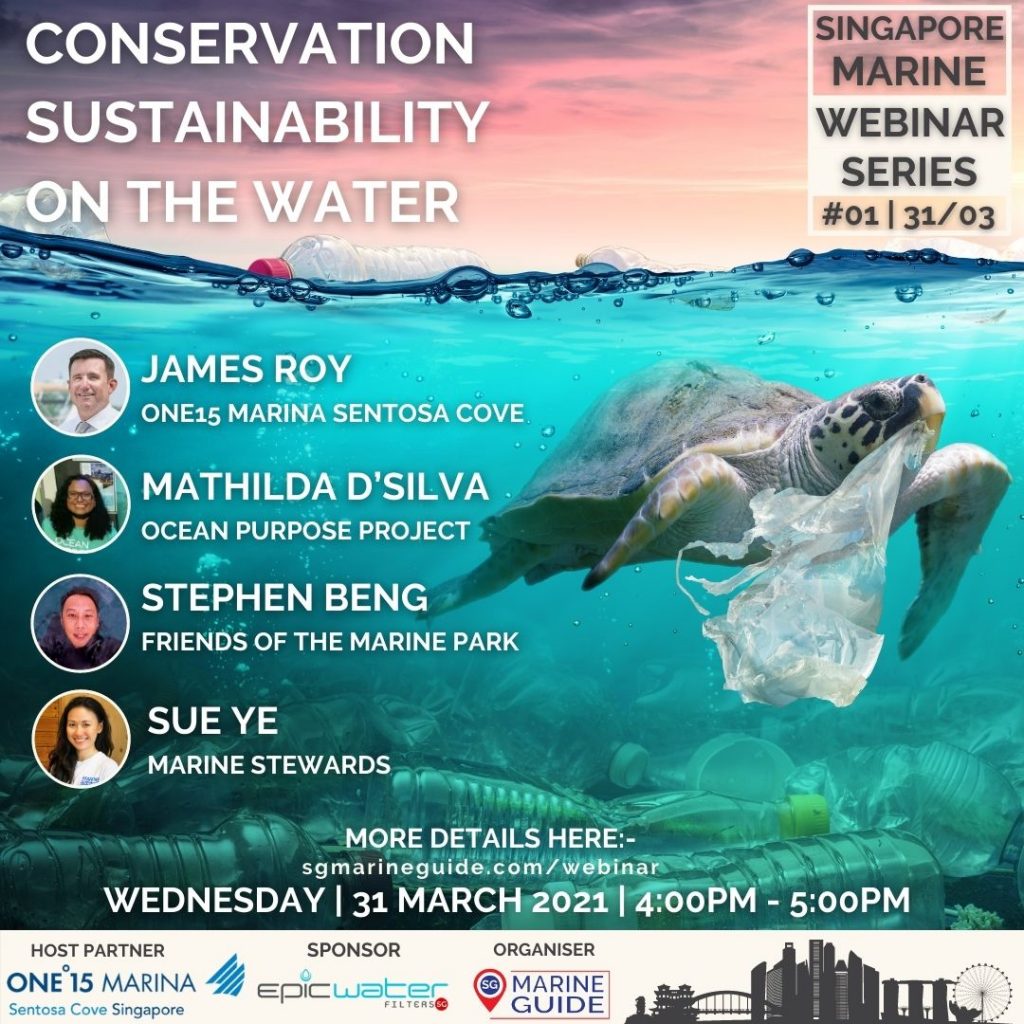 Singapore Marine Webinar #01 conservation sustainability on the water