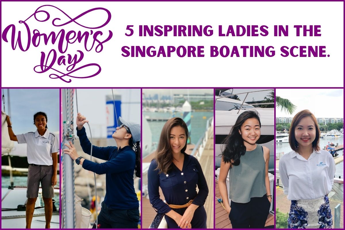 International Womens Day 2021 women in Singapore boating Scene