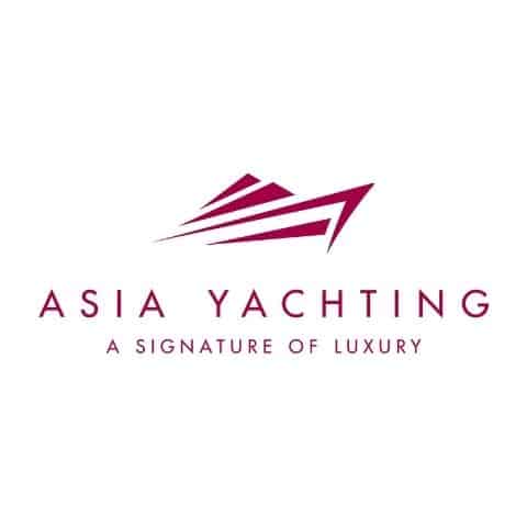 Asia Yachting brokerage yacht boat dealer logo