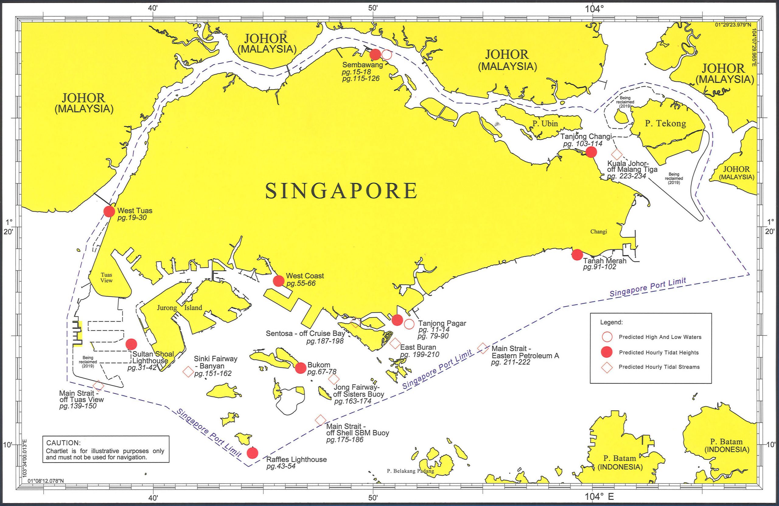 Singapore Weather Map