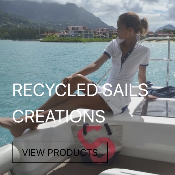 Recycled sail creations