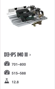 Volvo Pent IPS D13-IPS IMO III 3 Singapore