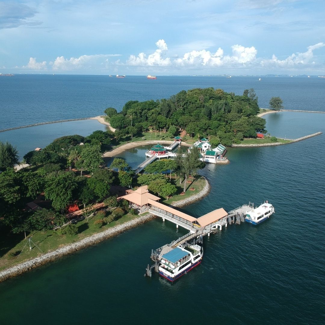 Kusu Island Singapore Pilgrimage ferries pier marina south