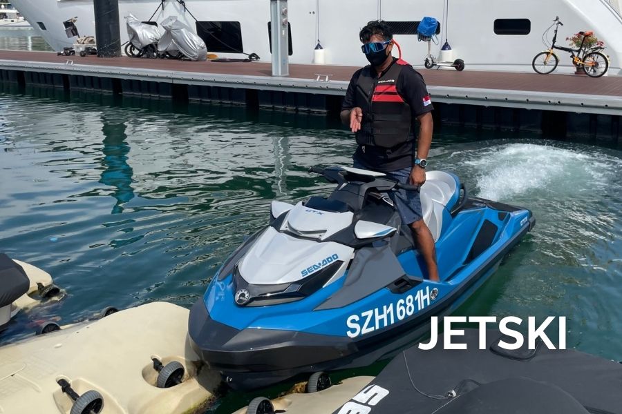 Jetski Yacht charter and boat rental Singapore