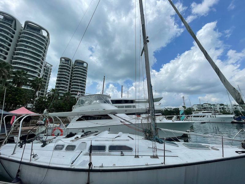 Bailiff boat auction singapore yacht for sale