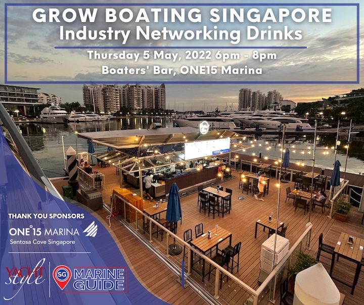 Grow boating Singapore 01 Boating Industry Networking Drinks