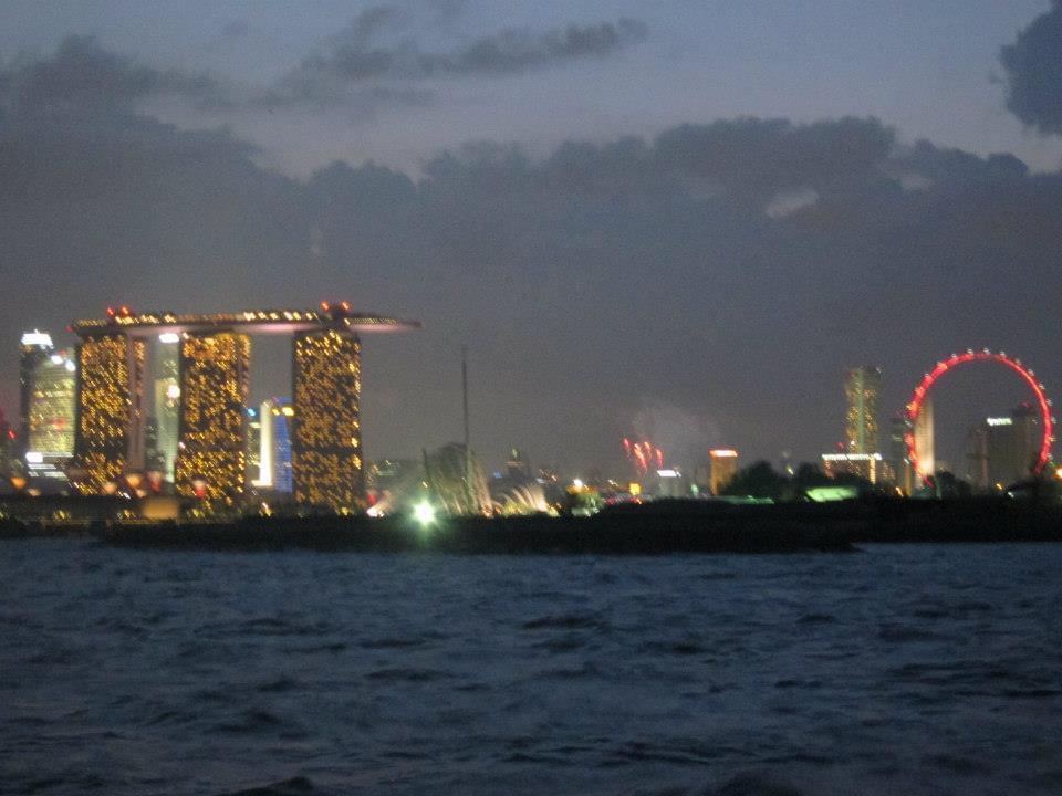 Marina bay sands singapore national day by boat 2022