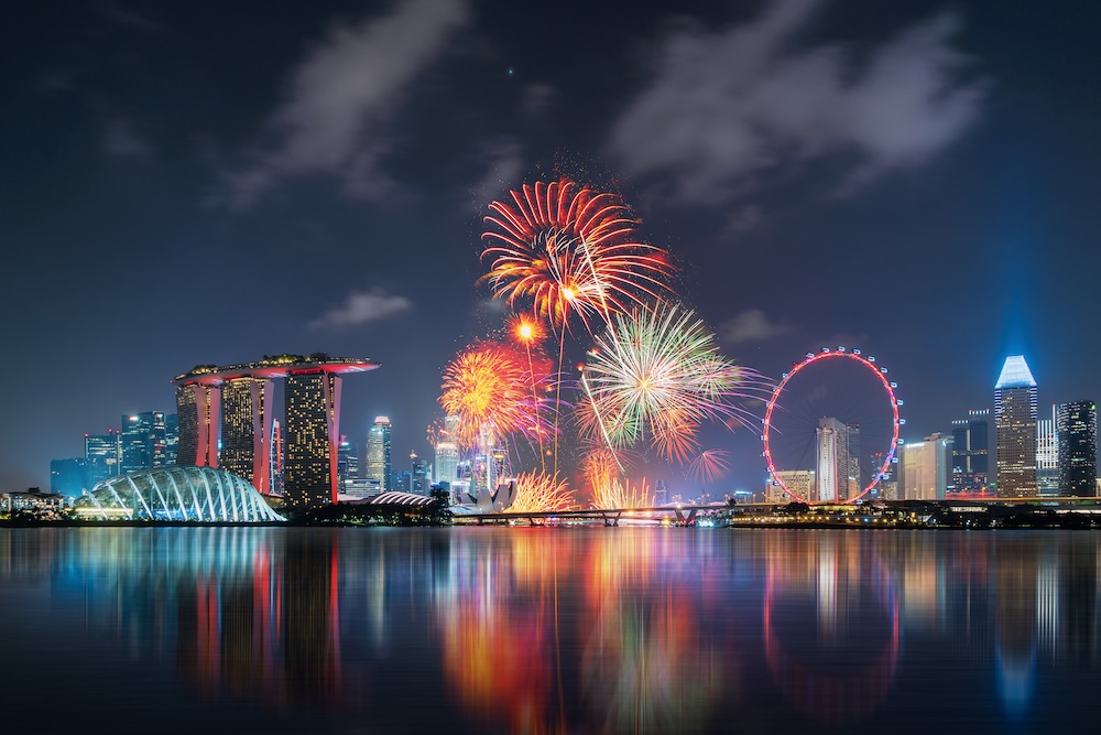 Fireworks Singapore F1