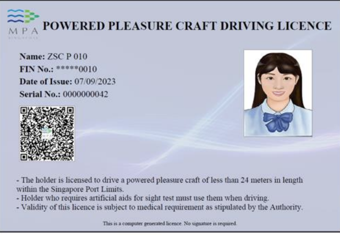 PPCDL boat license singapore Ppcdl boat license singapore