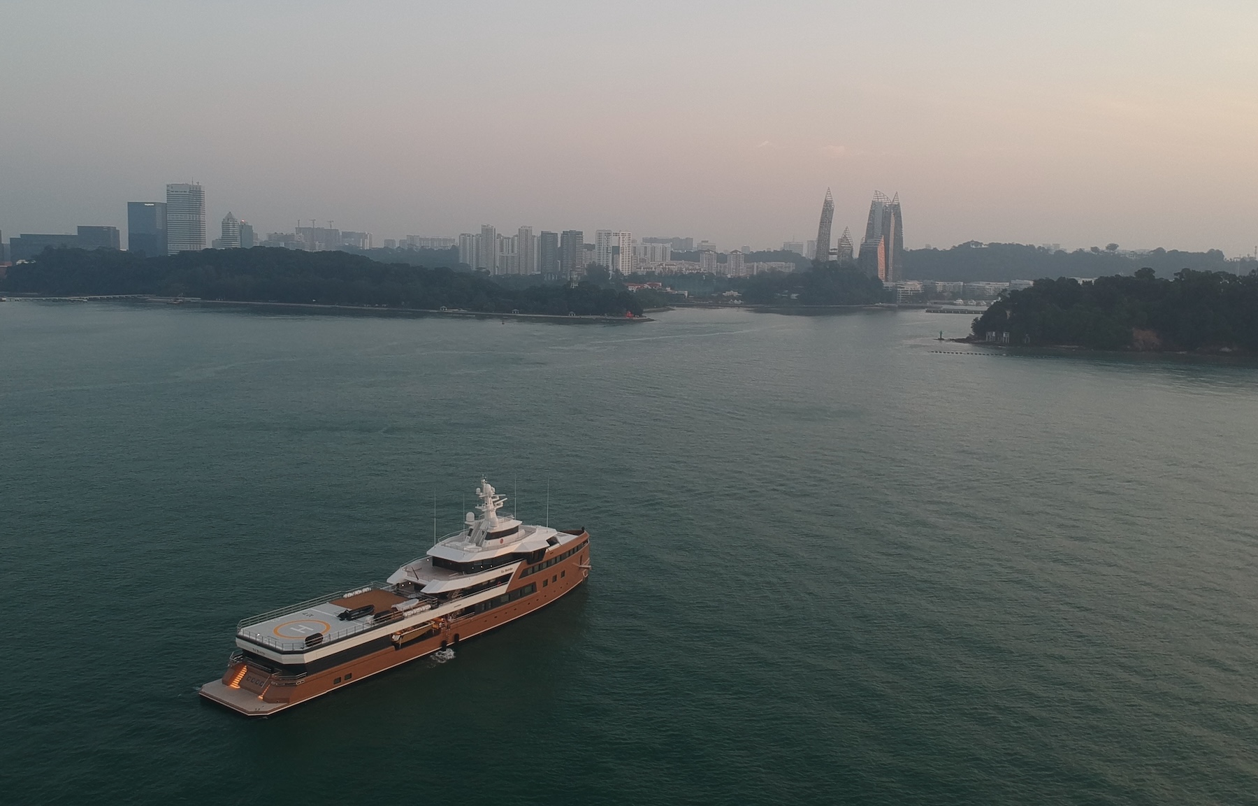 Entrance to Marina Keppel Bay
