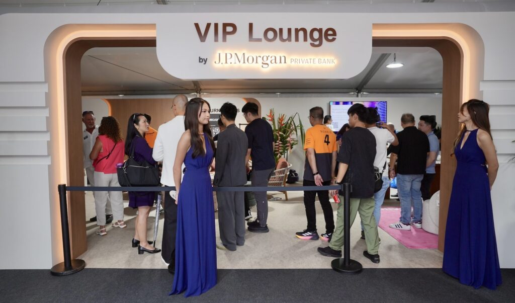 Singapore Yachting Festival 2026 VIP Lounge JP Morgan