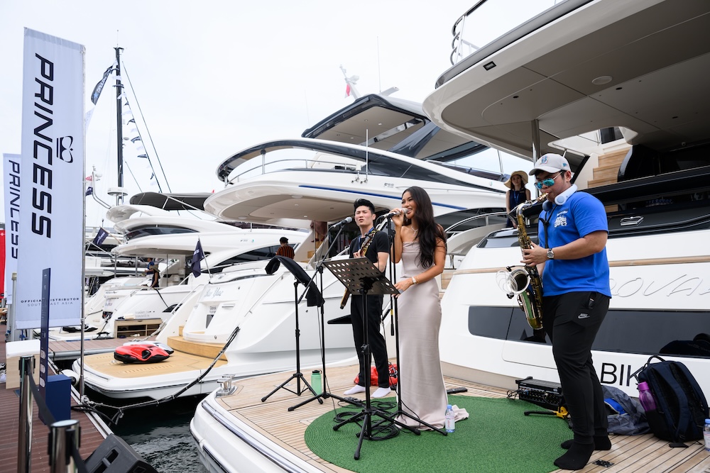 SYF 2026 Live Entertainment Singapore Yachting Festival 2026 SYF SYS Singapore Yacht Show ONE15 Marina